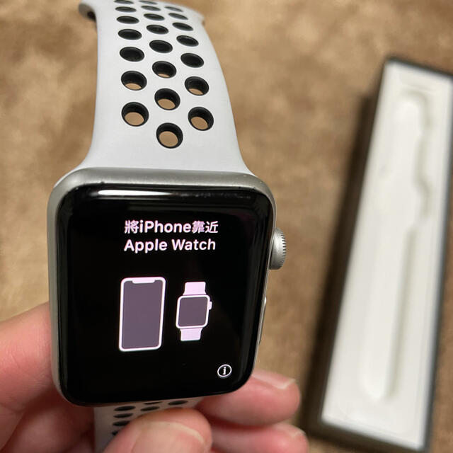 Apple(アップル)のアップルウォッチ Applewatch series3 NIKE+ 42mm メンズの時計(腕時計(デジタル))の商品写真