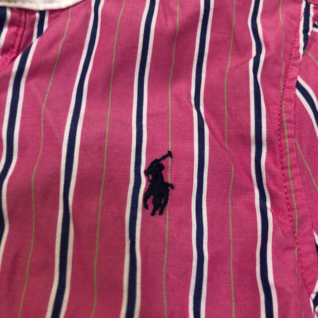 Ralph Lauren(ラルフローレン)のラルフローレン　シャツワンピース　110 キッズ/ベビー/マタニティのキッズ服女の子用(90cm~)(ワンピース)の商品写真