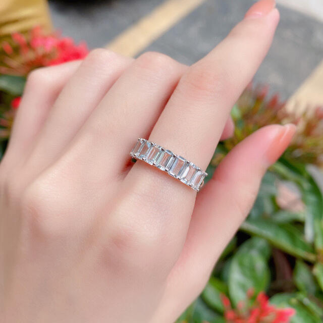 セットアップ ホワイトアクアマリン リング K18 新品の通販 by A Jy Ⅲ