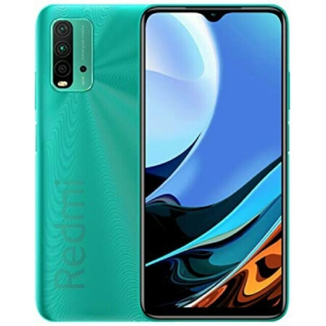 [新品未開封]　Xiaomi Redmi 9T　オーシャングリーン スマホ/家電/カメラのスマートフォン/携帯電話(スマートフォン本体)の商品写真