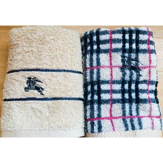 バーバリー(BURBERRY)のBurberry フェイスタオル２枚(タオル/バス用品)