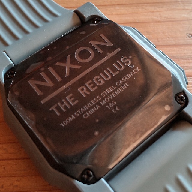 NIXON(ニクソン)のニクソン　レグルス　ガンメタル メンズの時計(腕時計(デジタル))の商品写真