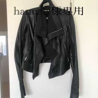 Rick Owens レザー ショート丈 ジャケット