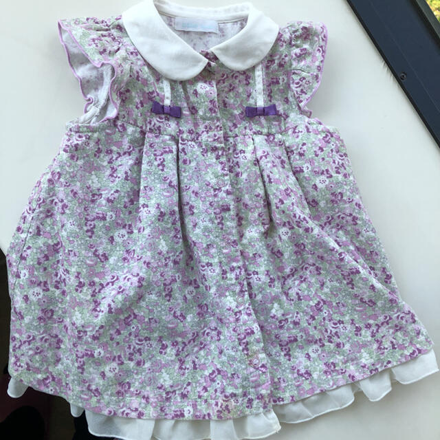 BeBe(ベベ)のべべ  ワンピース キッズ/ベビー/マタニティのベビー服(~85cm)(ワンピース)の商品写真