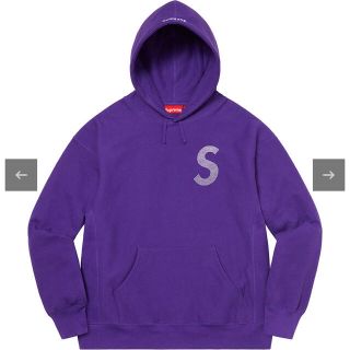 シュプリーム(Supreme)のSwarovski® S Logo Hooded Sweatshirt Mサイズ(パーカー)