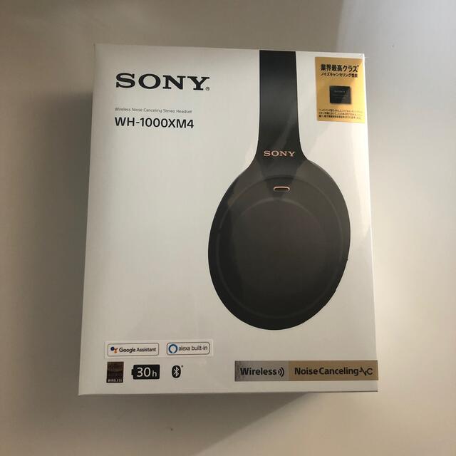 オーディオ機器SONY Bluetooth WH-1000XM4 （ブラック）