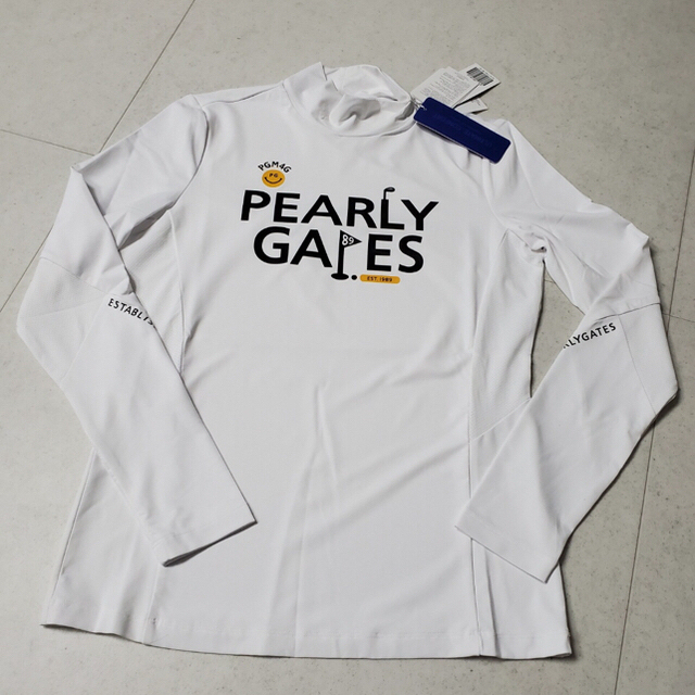 PEARLY GATES(パーリーゲイツ)のパーリーゲイツ  レディース シャツ1サイズ  スポーツ/アウトドアのゴルフ(ウエア)の商品写真