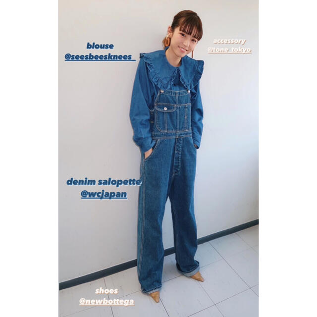 ⭐️ seesbees 新品 6oz denim blouse デニムブラウス レディースのトップス(シャツ/ブラウス(長袖/七分))の商品写真