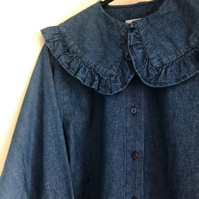 ⭐️ seesbees 新品 6oz denim blouse デニムブラウス レディースのトップス(シャツ/ブラウス(長袖/七分))の商品写真