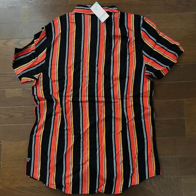 GUESS(ゲス)のUK GUESS "SS RAYON PALI STRIPE SHIRTS " メンズのトップス(シャツ)の商品写真