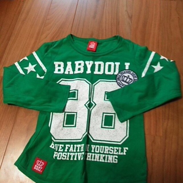 BABYDOLL(ベビードール)のBABYDOLL　120センチロングTシャツ キッズ/ベビー/マタニティのキッズ服男の子用(90cm~)(Tシャツ/カットソー)の商品写真