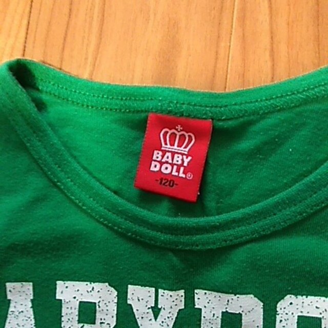 BABYDOLL(ベビードール)のBABYDOLL　120センチロングTシャツ キッズ/ベビー/マタニティのキッズ服男の子用(90cm~)(Tシャツ/カットソー)の商品写真