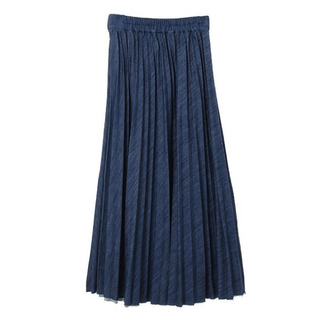 The Virgnia(ザヴァージニア)の【専用】The Virginia denim pleats long skirt レディースのスカート(ロングスカート)の商品写真