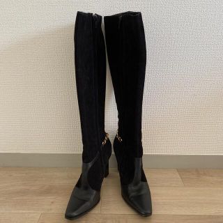 セリーヌ(celine)のセリーヌ　ロングブーツ　37.5(ブーツ)