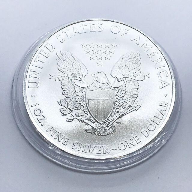 アメリカイーグル銀貨 2021年発行 純銀1オンス 本物です - 貨幣