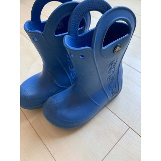 クロックス(crocs)のクロックス レインブーツ crocs 長靴　c12 18.5cm(長靴/レインシューズ)