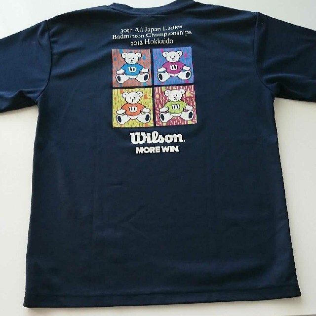 wilson(ウィルソン)のバドミントン  Tシャツ  スポーツ/アウトドアのスポーツ/アウトドア その他(バドミントン)の商品写真