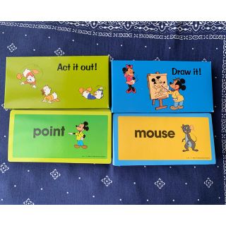 ディズニー(Disney)のDWE ゲームカード　Draw it!   Act it out!(知育玩具)