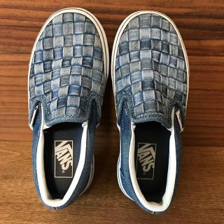 ヴァンズ(VANS)のバンズ　スリッポン　19㎝　デニム素材★(スリッポン)