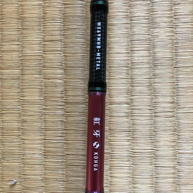 DAIWA(ダイワ)のDAIWA 紅牙 MX 69MHB-METAL 中古 箱無し スポーツ/アウトドアのフィッシング(ロッド)の商品写真