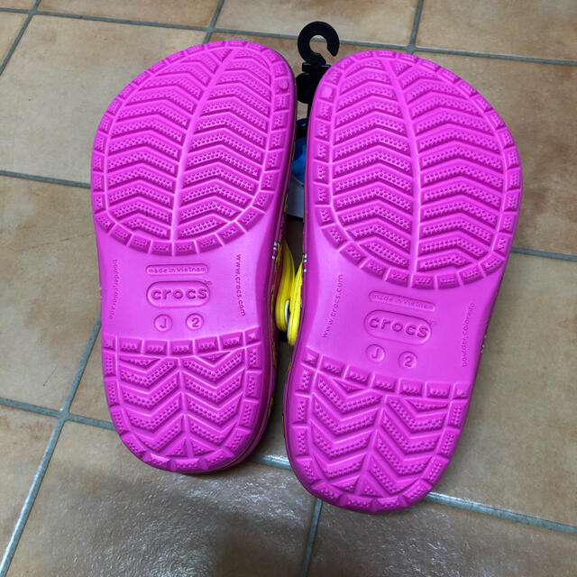 crocs(クロックス)の専用　　✴︎クロックス  ピーチ姫　J2 20センチ キッズ/ベビー/マタニティのキッズ靴/シューズ(15cm~)(サンダル)の商品写真