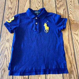 ラルフローレン(Ralph Lauren)のラルフローレン　ポロシャツ　3/3T 100 ネイビー(Tシャツ/カットソー)