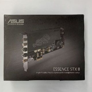 エイスース(ASUS)のASUSTek サウンドカード PCI-E Essence STX II(その他)