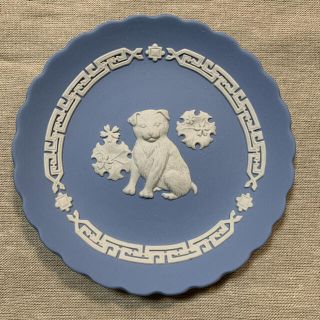 ウェッジウッド(WEDGWOOD)の在庫有】ウェッジウッド  干支プレート　ジャスパー(置物)