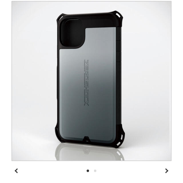 ELECOM(エレコム)のiPhone11  zeroshock フラップタイプ　 スマホ/家電/カメラのスマホアクセサリー(iPhoneケース)の商品写真