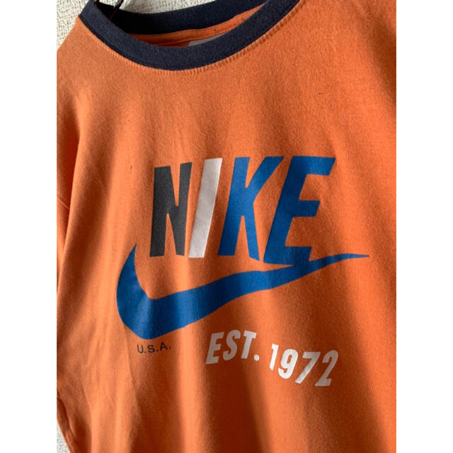 NIKE】ナイキ Tシャツ オレンジ old リンガーtシャツ | justice.gov.zw
