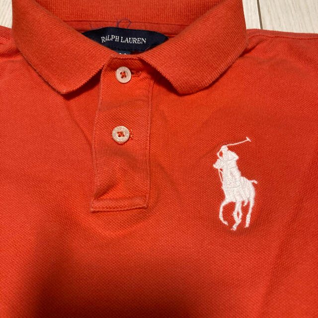 POLO RALPH LAUREN(ポロラルフローレン)のラルフローレン　半袖ポロシャツワンピース130 キッズ/ベビー/マタニティのキッズ服女の子用(90cm~)(ワンピース)の商品写真