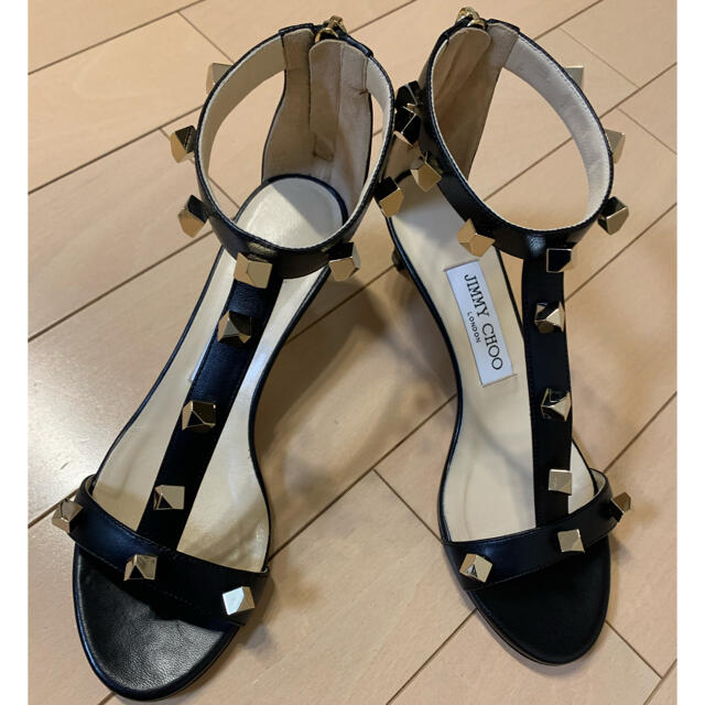 JimmyChooJimmyChoo☆ジミー チュウ　スタッズ　サンダル