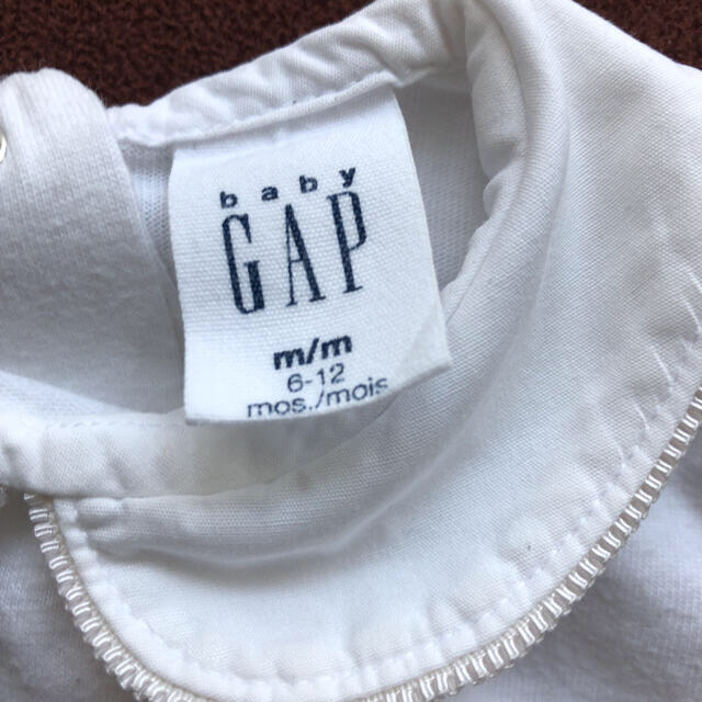 PETIT BATEAU(プチバトー)の【3枚セット】BabyGAP&PETIT BATEAU ロンパース キッズ/ベビー/マタニティのベビー服(~85cm)(ロンパース)の商品写真