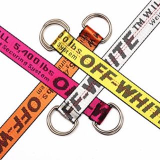 新品☆送料無料☆OFF-WHITE風ベルト☆(ベルト)