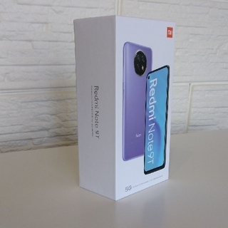ソフトバンク(Softbank)のXiaomi Redmi Note 9T 5G 国内 新品 未使用 SIMフリー(スマートフォン本体)