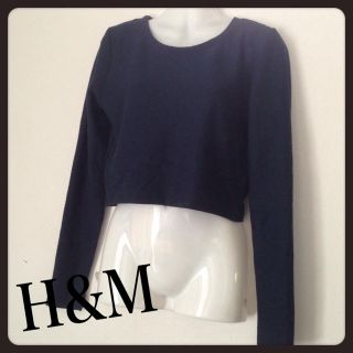 エイチアンドエム(H&M)の【H&M】ショートトップス♡(カットソー(長袖/七分))