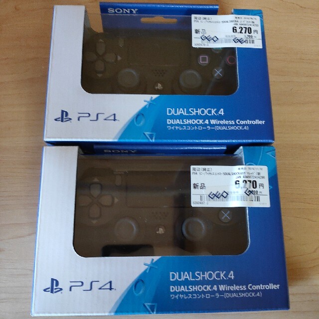 PS4 DUALSHOCK4 コントローラー ジェットブラック 純正