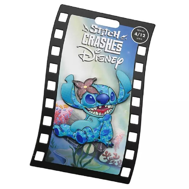 STITCH(スティッチ)のスティッチ　マーメイド　ピンバッジ エンタメ/ホビーのアニメグッズ(バッジ/ピンバッジ)の商品写真