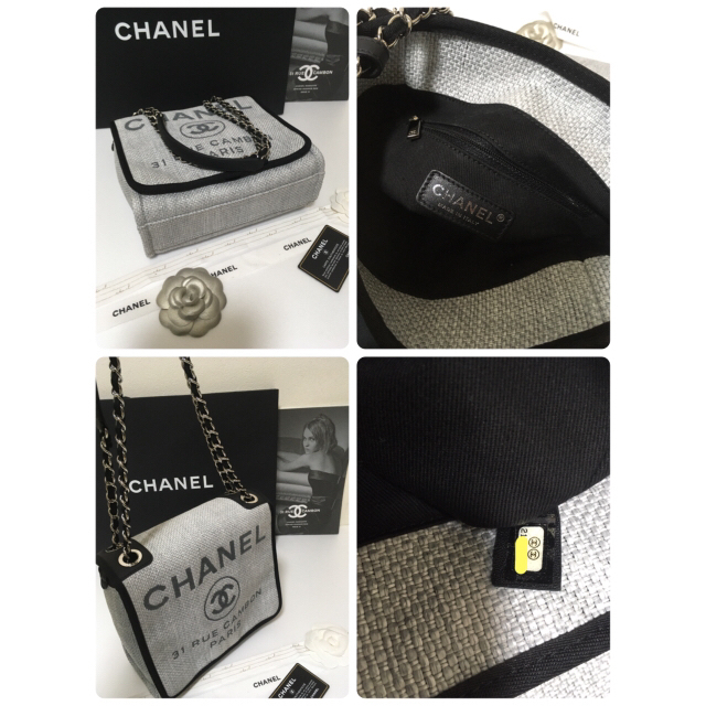 CHANEL(シャネル)のMyu2様専用♡ シャネル ドーヴィル 2way ショルダーバッグ  正規品 レディースのバッグ(ショルダーバッグ)の商品写真