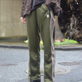 Needles - ニードルス 20aw トラック パンツ グリーンの通販 by