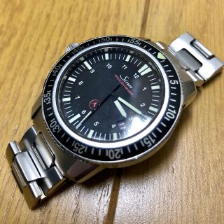 シン(SINN)のSINN EZM3 603 国内正規品 ラバーストラップ付き ジン(腕時計(アナログ))