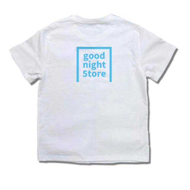 goodnight5tore t-shirt logo-neon blueの+sangishop.com