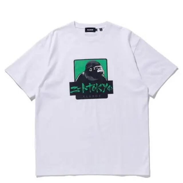 XLARGE(エクストララージ)のニート東京 白L メンズのトップス(Tシャツ/カットソー(半袖/袖なし))の商品写真