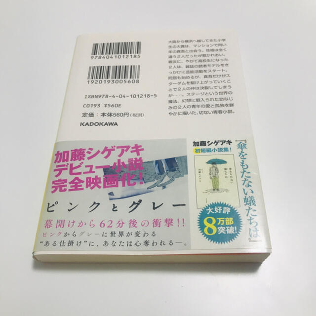 ピンクとグレー エンタメ/ホビーの本(文学/小説)の商品写真