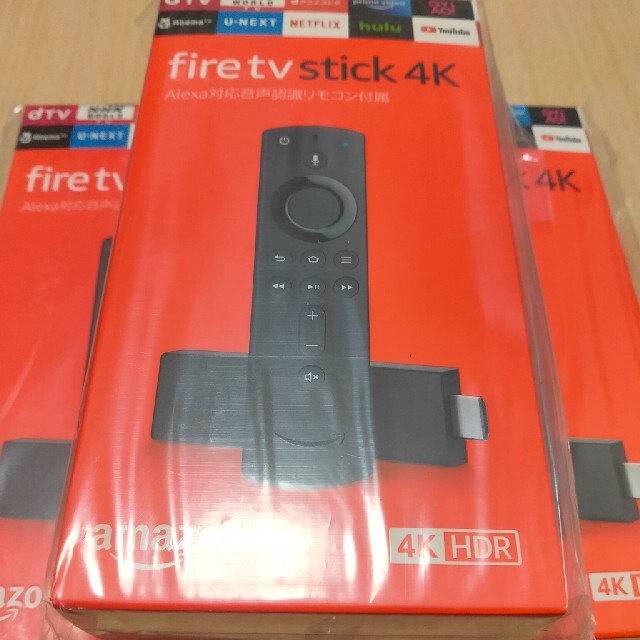 新品未開封 fire stick tv 4k 5台