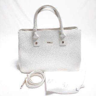 フルラ(Furla)のFURLA　バッグ　レディース　ホワイト(ショルダーバッグ)