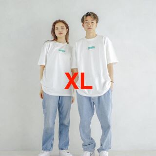 Birdog 白×緑 XLサイズ(Tシャツ/カットソー(半袖/袖なし))