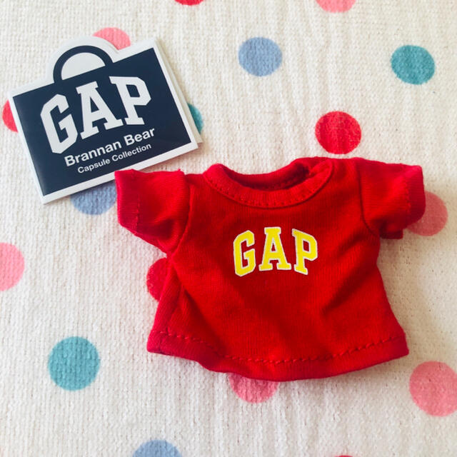 GAP(ギャップ)のGAP Tシャツ ガチャ ガチャガチャ ブラナンベア エンタメ/ホビーのおもちゃ/ぬいぐるみ(ぬいぐるみ)の商品写真