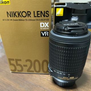 ニコン(Nikon)のNIKKOR LENS AF-S DX VR 55-200m F4-5.6(レンズ(ズーム))