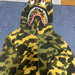 アベイシングエイプ(A BATHING APE)のape シャークパーカー(パーカー)